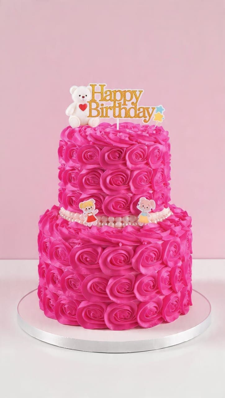 Heart Pinata Cake with Wood Hammer